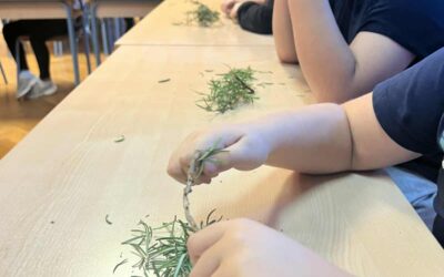 Jabuke i ružmarin pripremljeni s ljubavlju