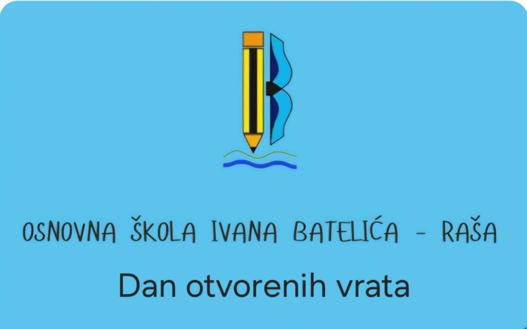 OBAVIJEST – Dan otvorenih vrata i roditeljski sastanak