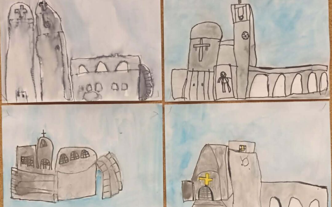 Prvaši slikali crkvu sv. Barbare u projektu “Volim svoj grad”