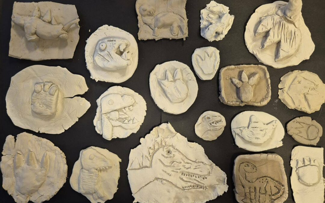 Otisak dinosaura – likovne aktivnosti petaša u zavičajnom projektu