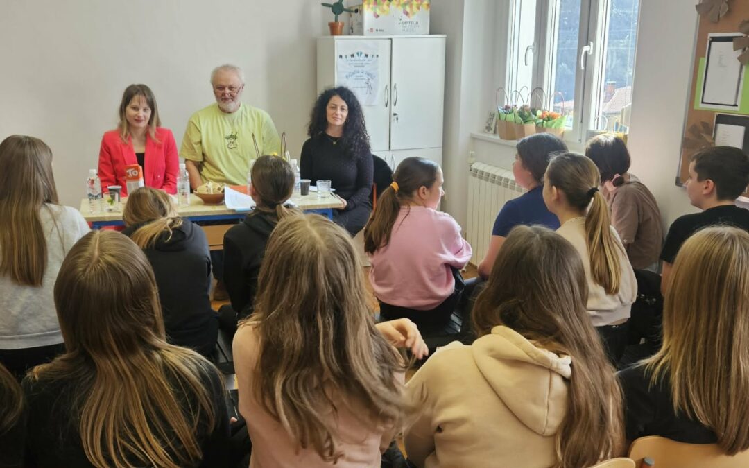 Svjetlo u tami – tribina za učenike u školskoj knjižnici povodom Dana rudara