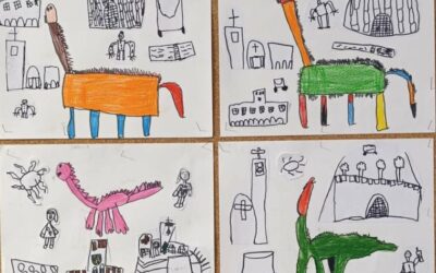 Prvaši dinosaurima povezali razredni i zavičajni projekt