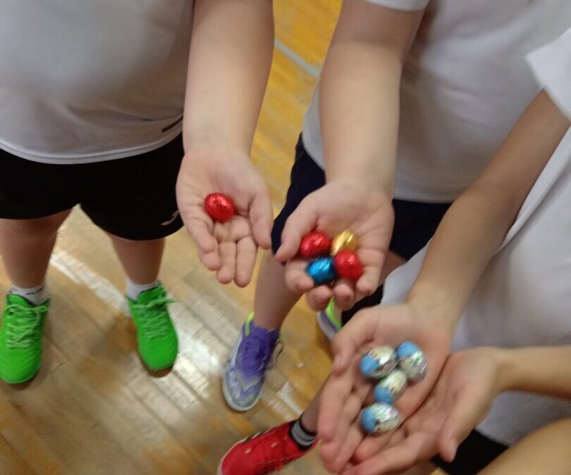 Aktivnosti učenika 1. do 4. razreda, Gdje je Dino sakrio jaja?