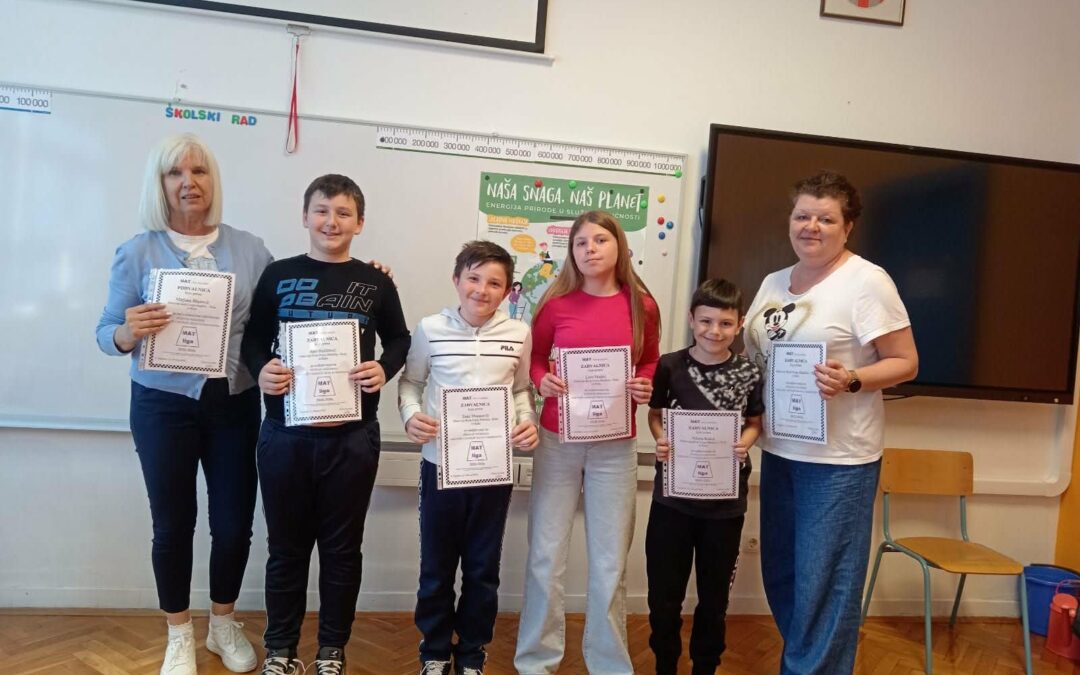 Matematička liga u OŠ Ivana Batelića – Raša